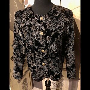 Beautiful vintage sparkly jacket by Joanna